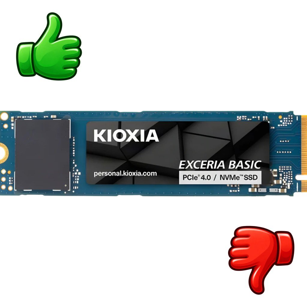 SSD Kioxia Exceria Basic LSF10Z002TG8 NVMe PCIe 4.0 2TB M.2 2280