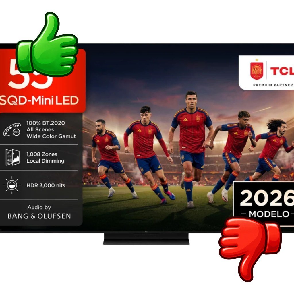 TCL 55C8L Smart TV QD-Mini LED 55 4K AiPQ Pro Negro
