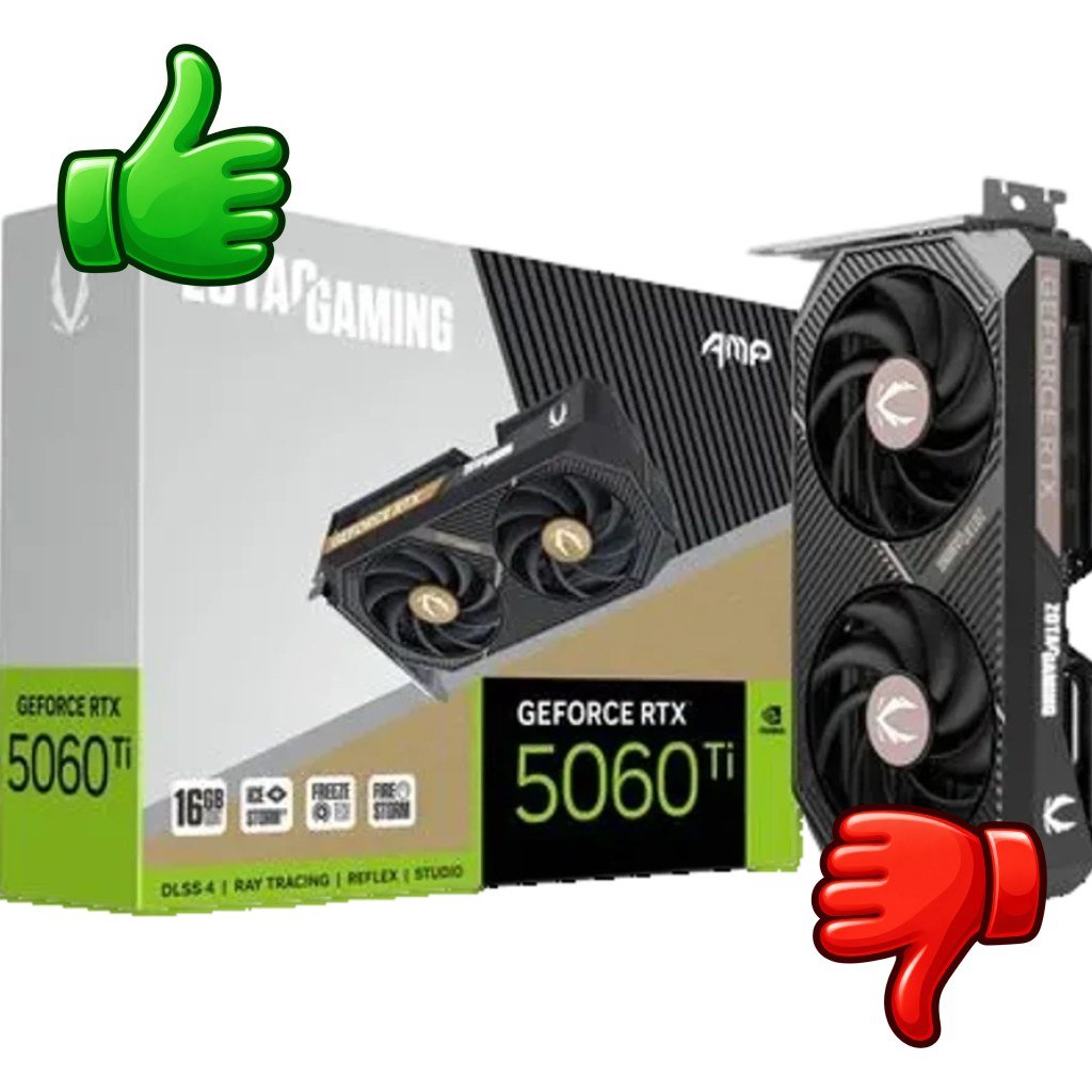 ZOTAC GeForce RTX 5060 Ti AMP 16GB GDDR7