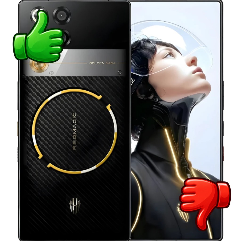 Nubia RedMagic 11 Pro 5G Golden Saga 24GB/1TB 6,85 AMOLED 144Hz Snapdragon 8 Elite