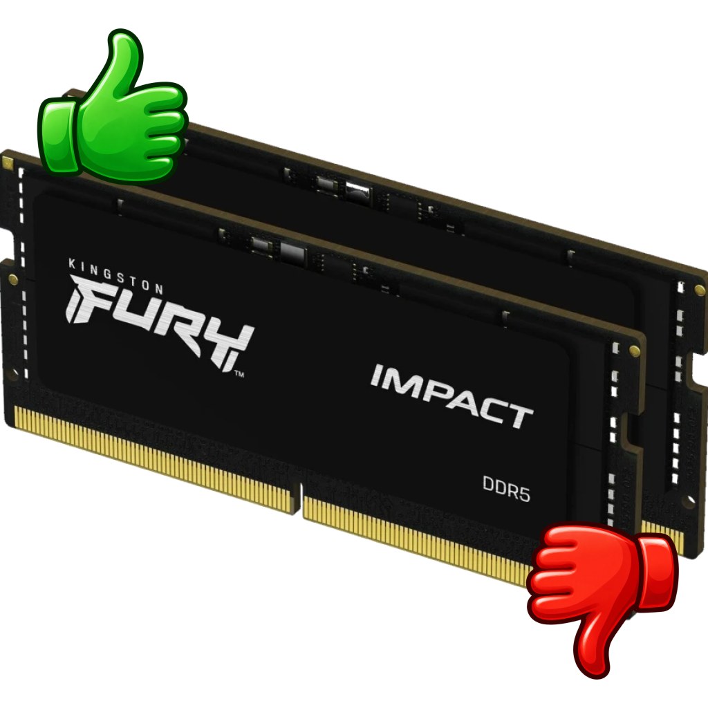 Memoria RAM Kingston Fury Impact KF548S38IBK2-64 DDR5 64GB Pack 2