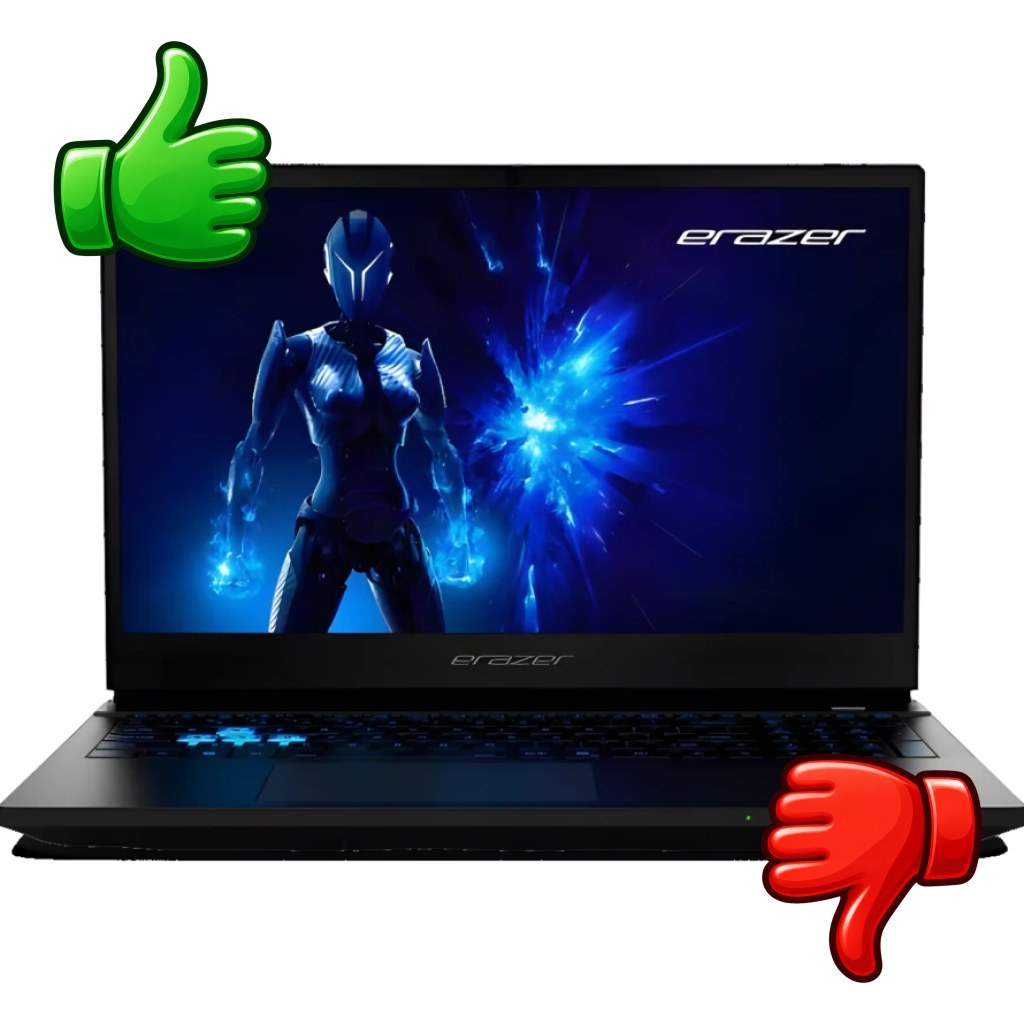 Portátil Gaming Medion Deputy 15 P1 MD62762 RTX 5060 16GB/1TB SSD 15,6 pulgadas FHD IPS Intel Core i7-13620H