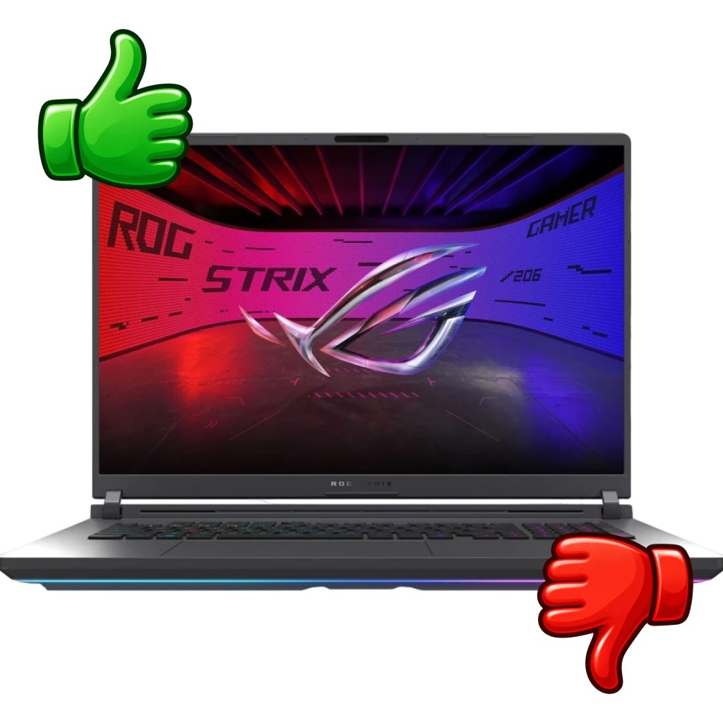 Portátil Gaming ASUS ROG Strix G18 G815LP-S9034 32GB/1TB SSD 18 pulgadas WQXGA 240Hz IPS Intel Core Ultra 9 275HX NVMe PCIe 4.0 RTX 5070 8GB GDDR7 Sin Sistema Operativo