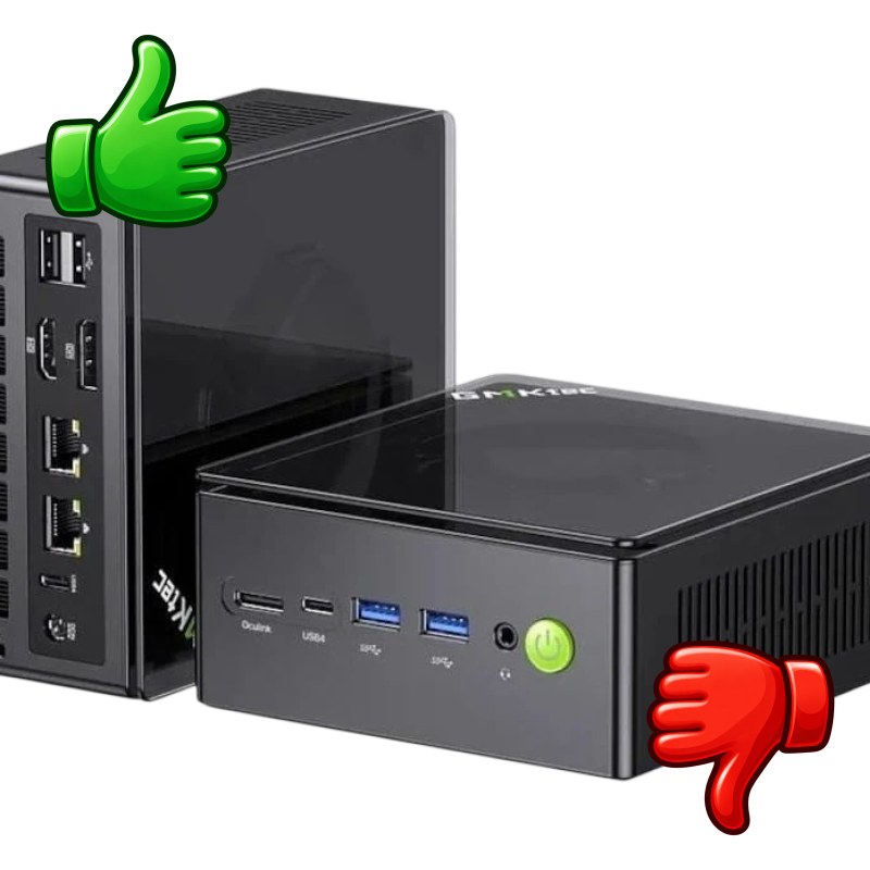 GMKtec NucBox K8 Plus Ryzen 7 8845HS/32GB/1TB/W11 Negro Mini PC