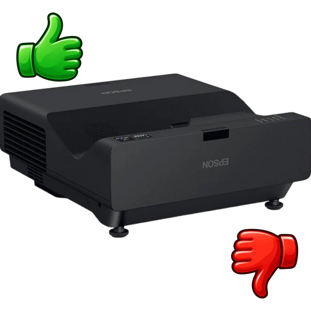 Proyector Epson EB-775F Láser Tiro Ultracorto 1080p 4100Lúmenes ANSI 3LCD