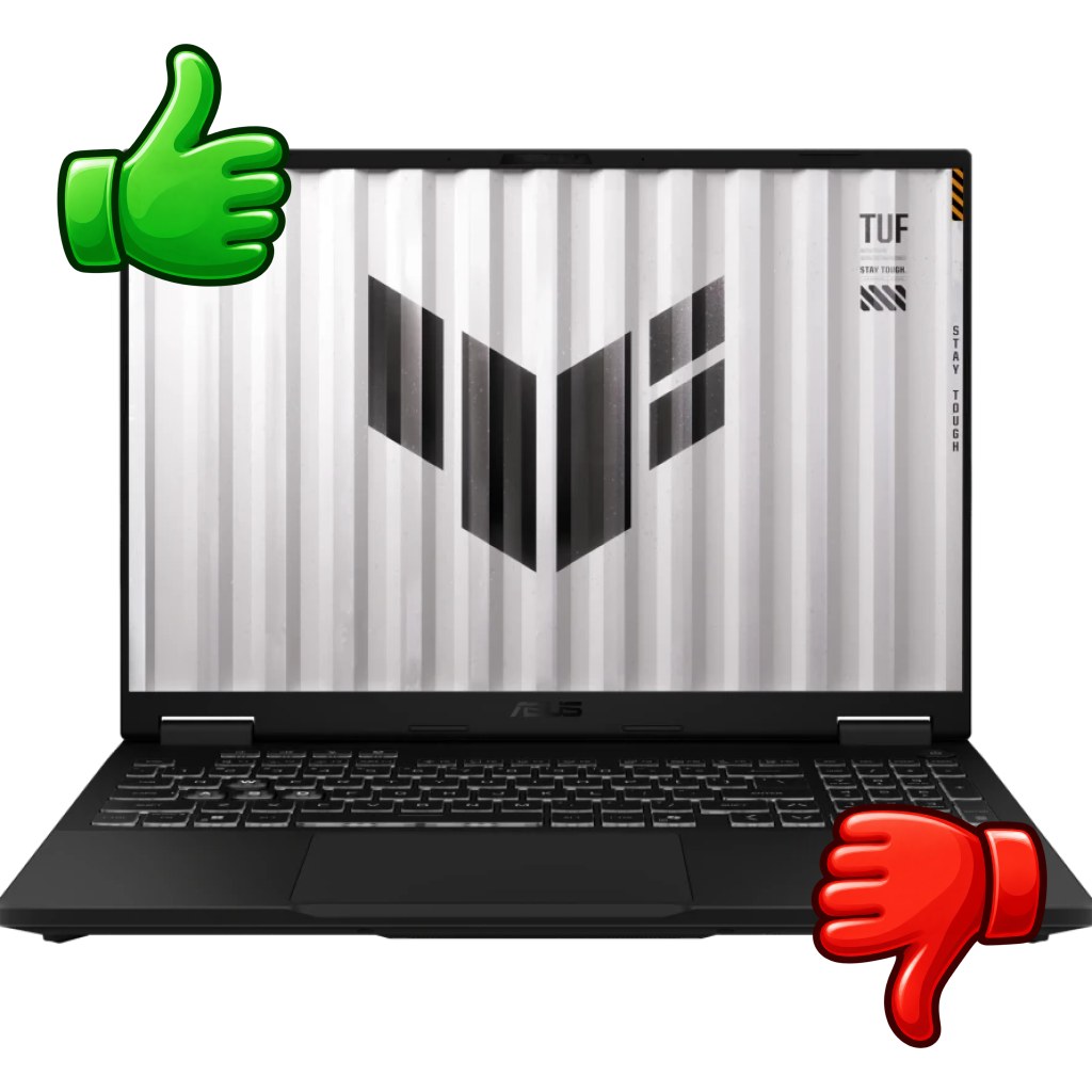 Portátil ASUS TUF Gaming F16 TUF608JPR-QT187 16GB/1TB SSD 16 pulgadas WQXGA 165Hz IPS Intel Core i7-14650HX NVMe PCIe 4.0 RTX 5070 8GB Sin Sistema Operativo