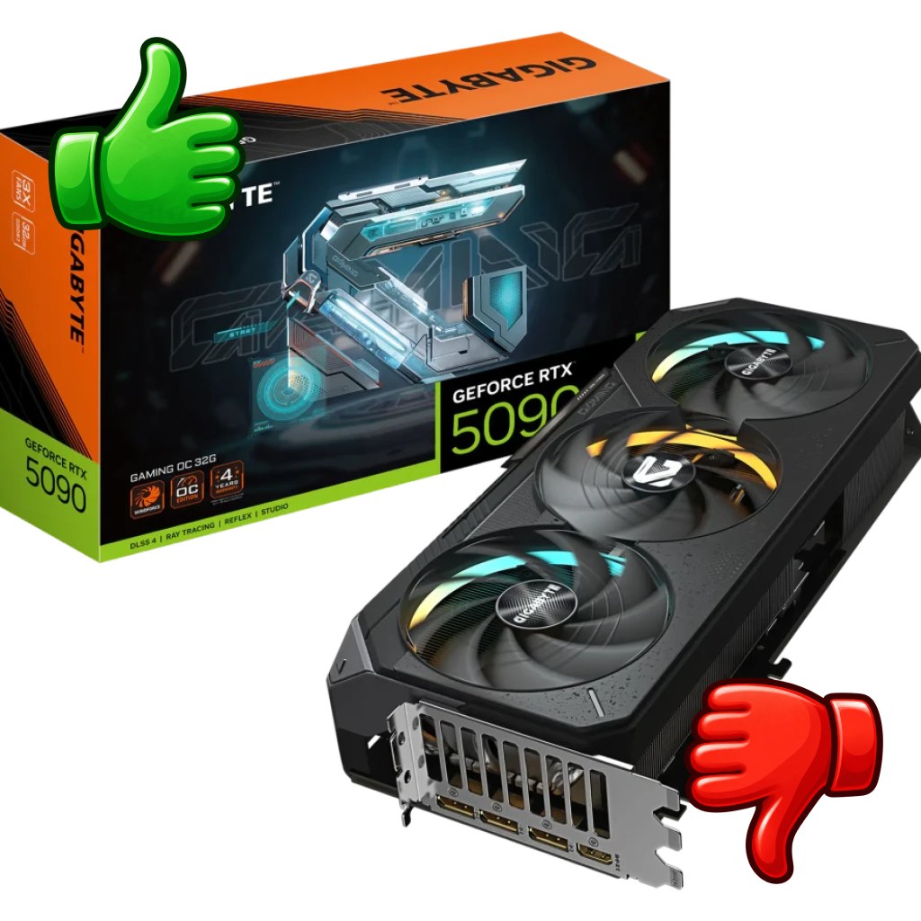 Tarjeta gráfica Gigabyte GeForce RTX 5090 Gaming OC 32GB GDDR7