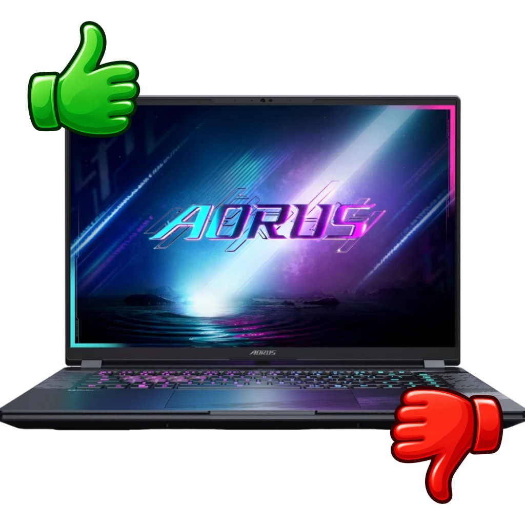 Portátil GIGABYTE AORUS Elite 16 BWHC3PTC64SH 32GB/1TB SSD 16 pulgadas IPS WQXGA Intel Core Ultra 9 275HX NVMe PCIe Gen4 RTX 5070 8GB GDDR7 Windows 11 Home
