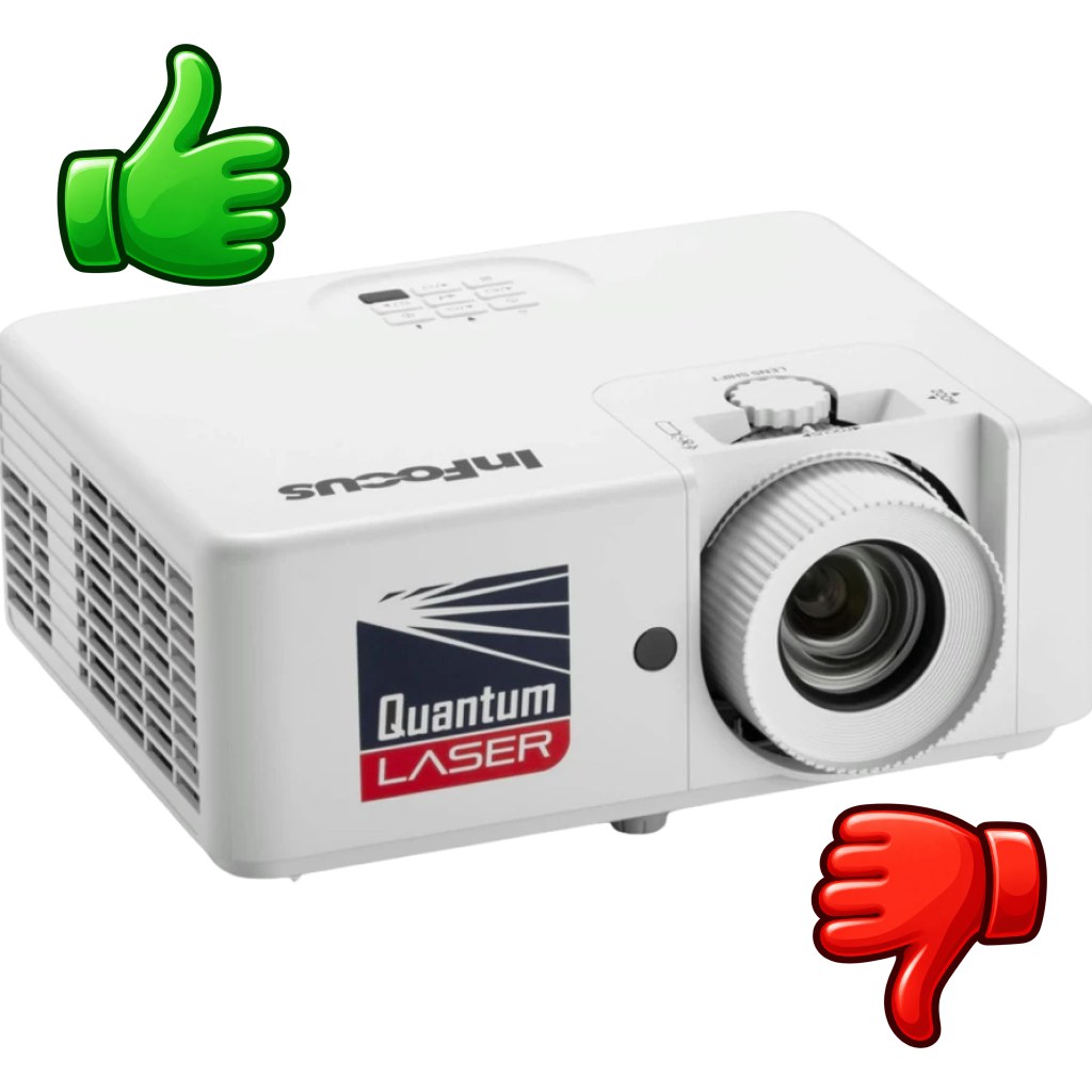Proyector InFocus Nemesis II IN1026SL Láser WXGA 1280x800 5000Lúmenes ANSI DLP