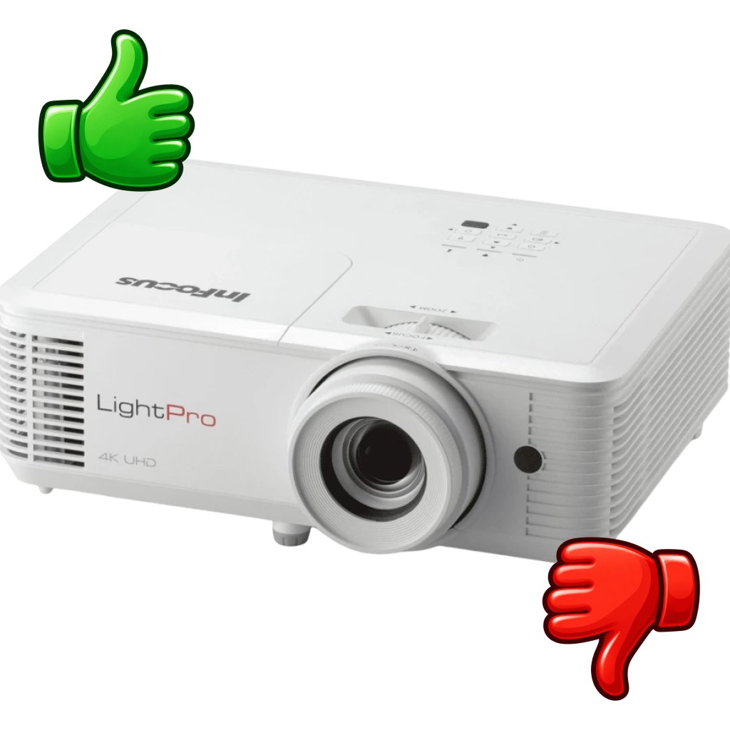 Proyector InFocus Orbital IN0061SL 4K UHD 4000Lúmenes ANSI DLP