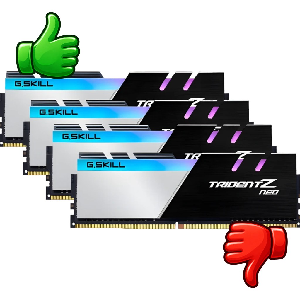 Kit de Memoria RAM G.Skill Trident Z F4-3200C16Q-64GTZN DDR4