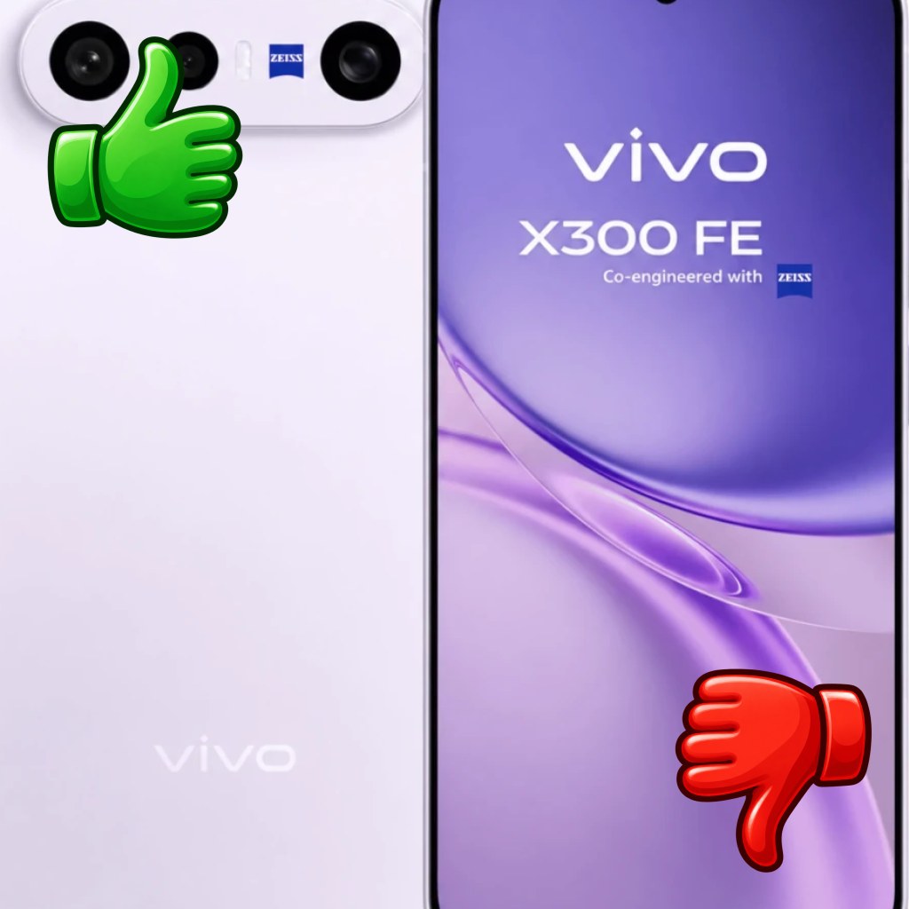 Vivo X300 FE 5G 512 GB Lila 12 GB Batería 6500 mAh