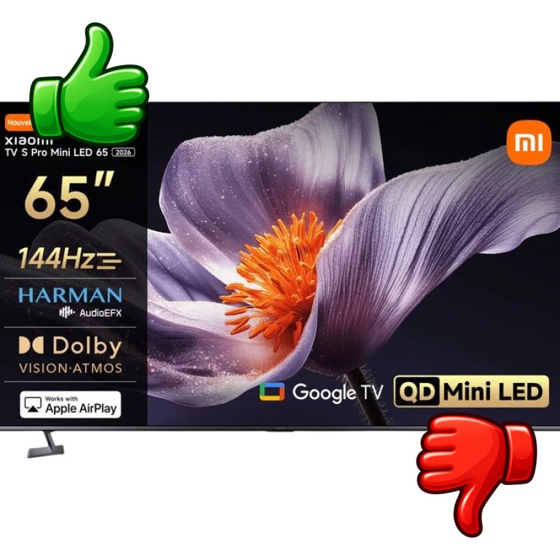 Xiaomi TV S Pro 2026 65 4K UHD MiniLED SmartTV Google TV