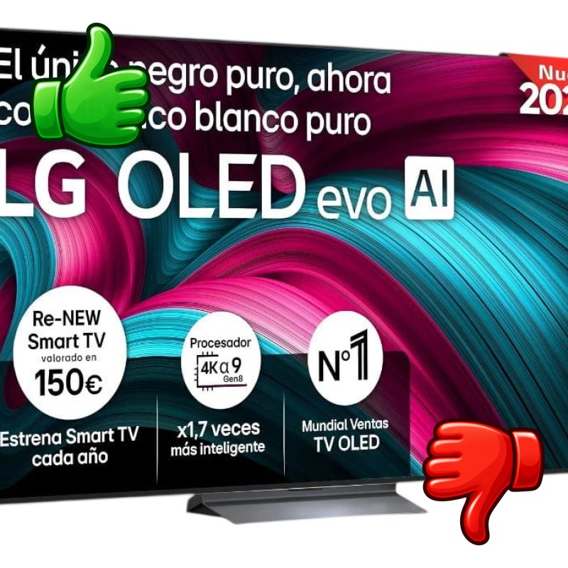 LG AI OLED 42C54LA 42 4K Ultra HD OLED evo Wi-Fi Smart TV