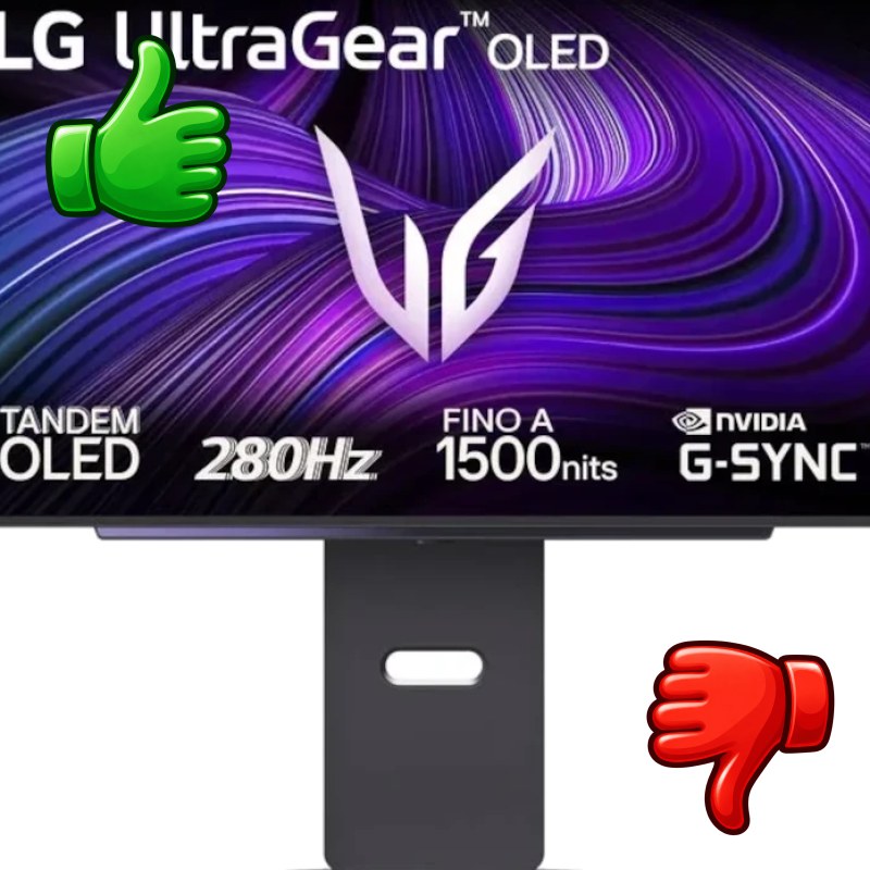 LG 27GX700A-B 26.5 Quad HD OLED 0.03 ms G-Sync- Monitor Gaming