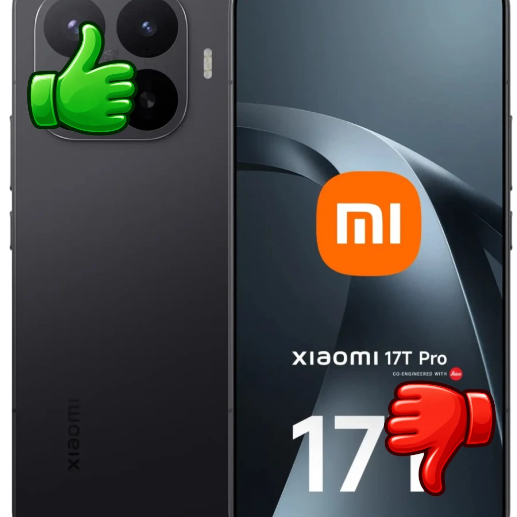 Xiaomi 17T Pro 5G 1 TB Negro 12 GB MediaTek Dimensity 9500