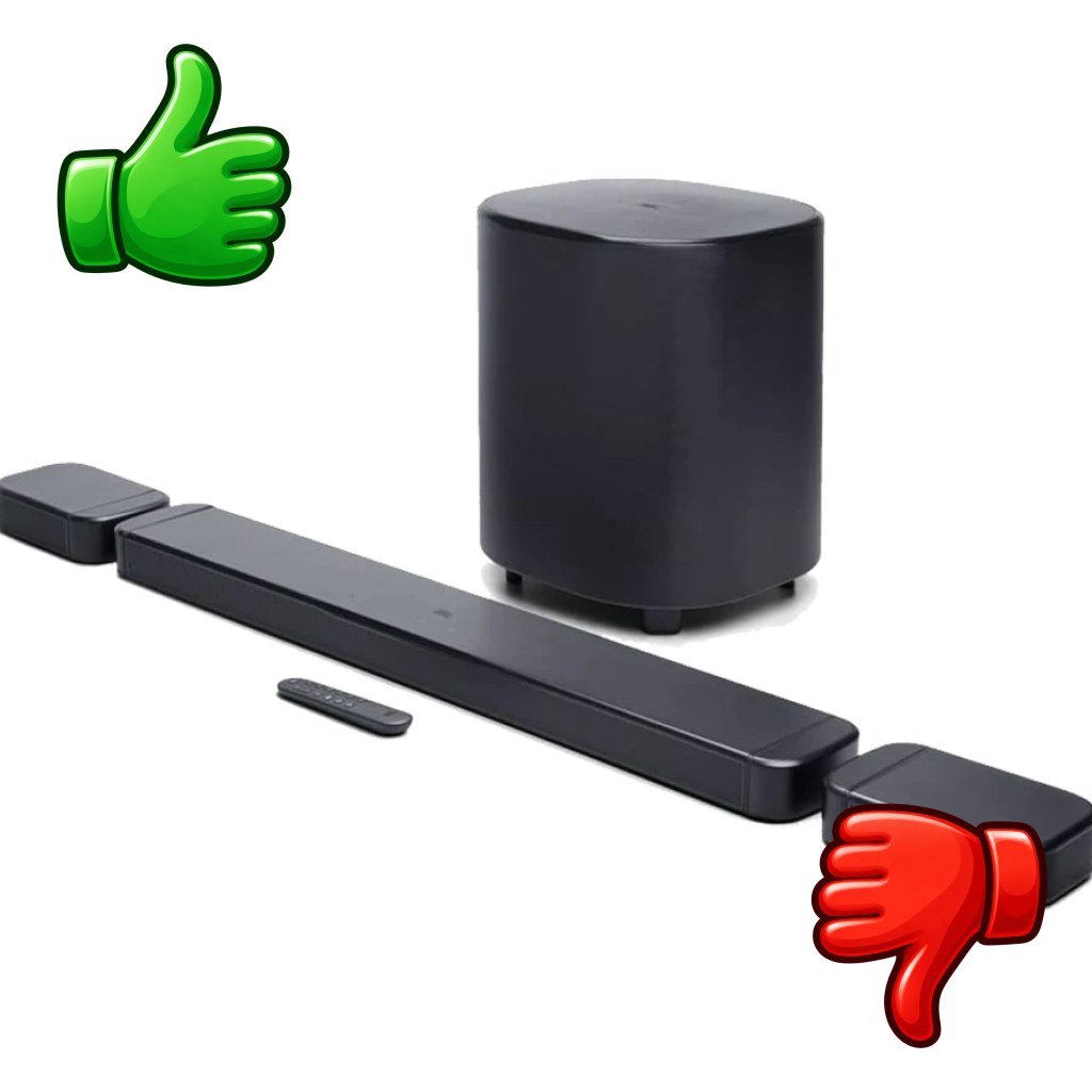 Barra de Sonido JBL Bar 800 MK2 Dolby Atmos 7.1 Sub Inalámbrico 10 pulgadas 300W 780W