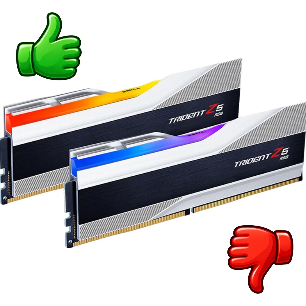 Memoria RAM G.Skill Trident Z5 RGB DDR5 32GB (2x16GB) 6000MHz