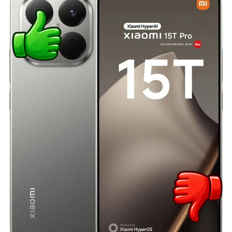 Xiaomi 15T Pro 12GB/1TB Gris