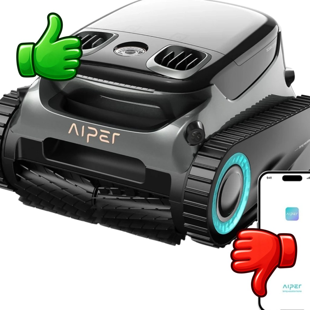 Aiper Scuba S1 Pro 2025 Robot Aspirador 379 LPM