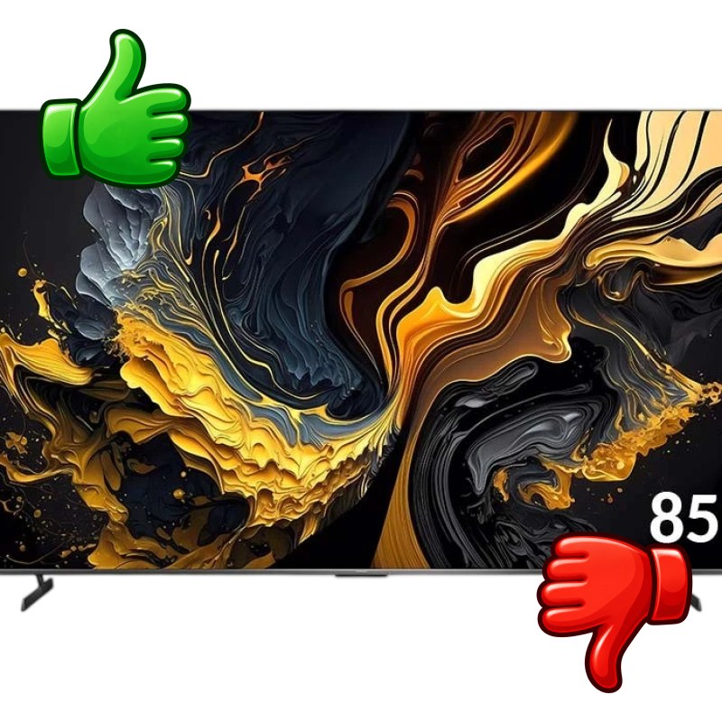 Xiaomi TV Max 85 (2025) QLED 4K UHD Google TV 144 Hz