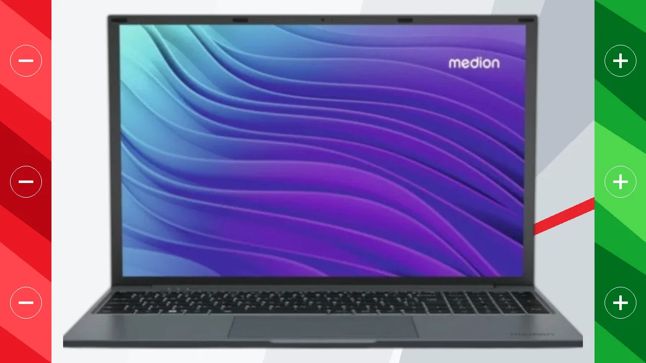 Medion Akoya MD62604 Intel Core i7-1255U/16GB/1TB/W11Home Gris 16