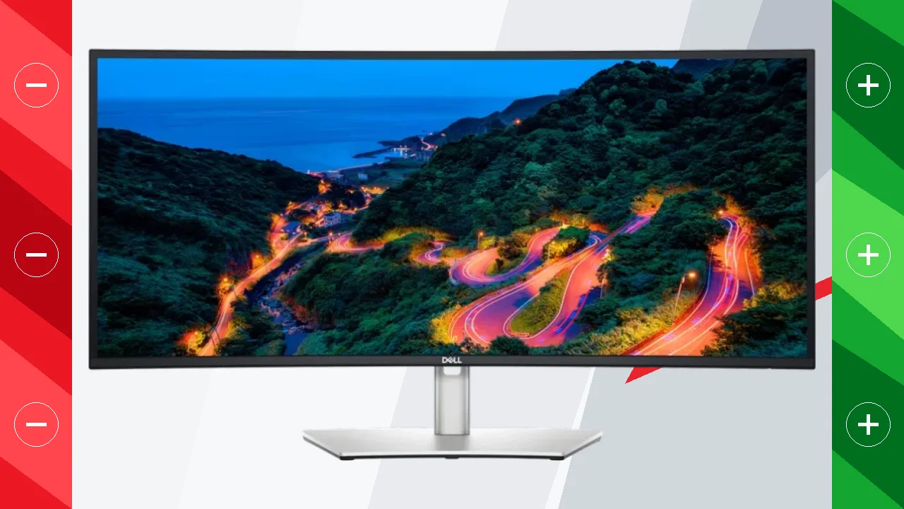 DELL UltraSharp U3423WE 34 Wide Quad HD LCD IPS concentrador USB-C Montor PC Curvo