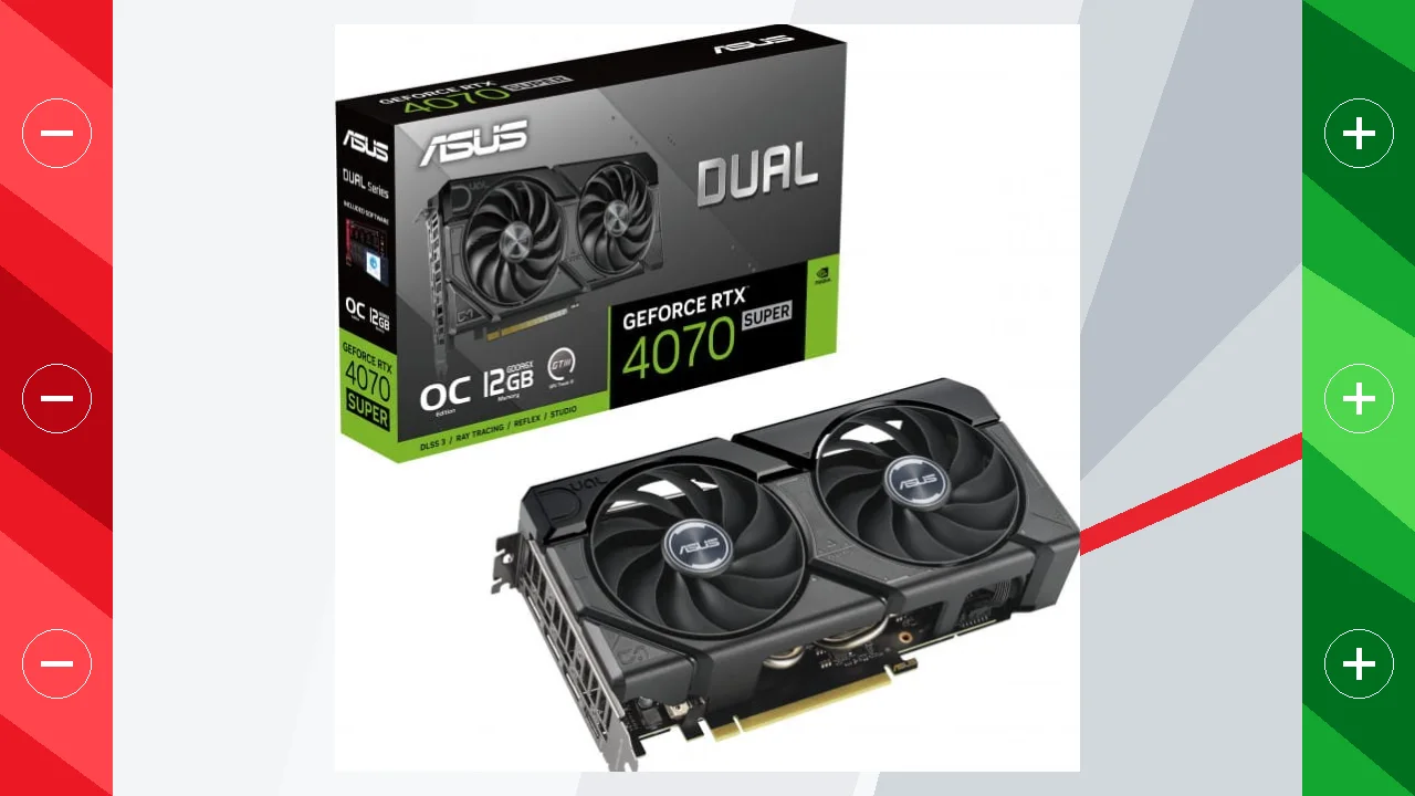 ASUS Dual RTX4070S EVO NVIDIA 12 GB GDDR6X Tarjeta gráfica