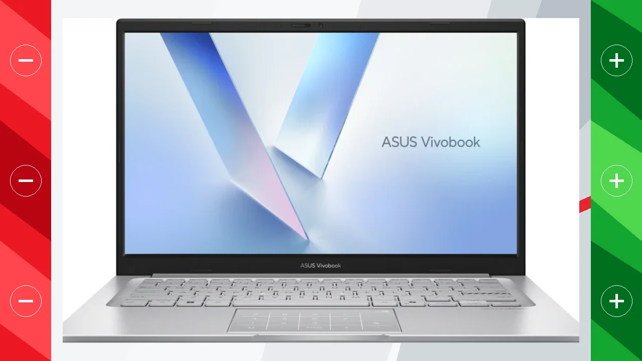 Portátil ASUS Vivobook 14 X1404MA-EB061 16GB/512GB 14 pulgadas Full HD Intel Core 7 350 SSD NVMe M.2 Sin Sistema Operativo