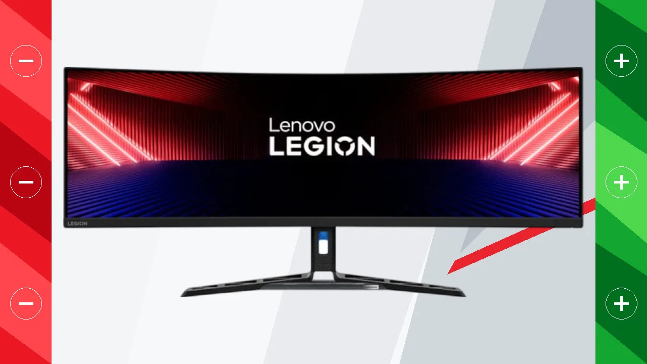 Lenovo Legion R45w-30 44.5 DQHD Curvo Ultrawide 170 Hz FreeSync Premium Negro