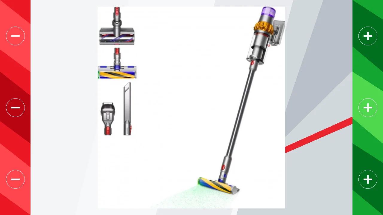 Dyson V15 Detect Absolute Niquel Amarillo Sin Bolsa/ Sin cable