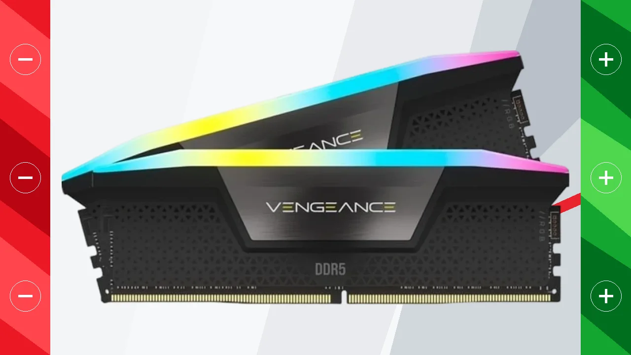 Memoria RAM Corsair Vengeance RGB CMH32GX5M2B6400C32 DDR5