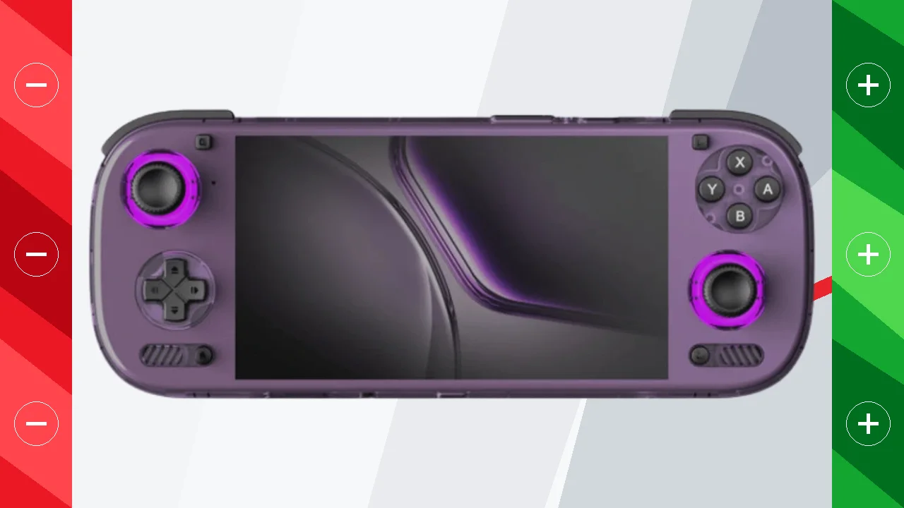 AYN Odin 3 Max Lila 16GB/512GB con pantalla AMOLED de 6 pulgadas Consola Portátil
