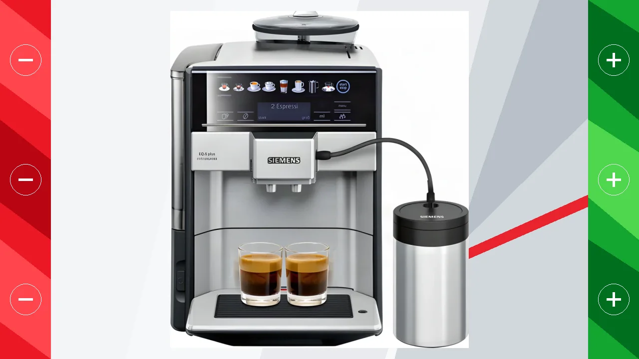 Cafetera Superautomática Siemens EQ.6 Plus S700 TE657F03DE Molinillo Integrado