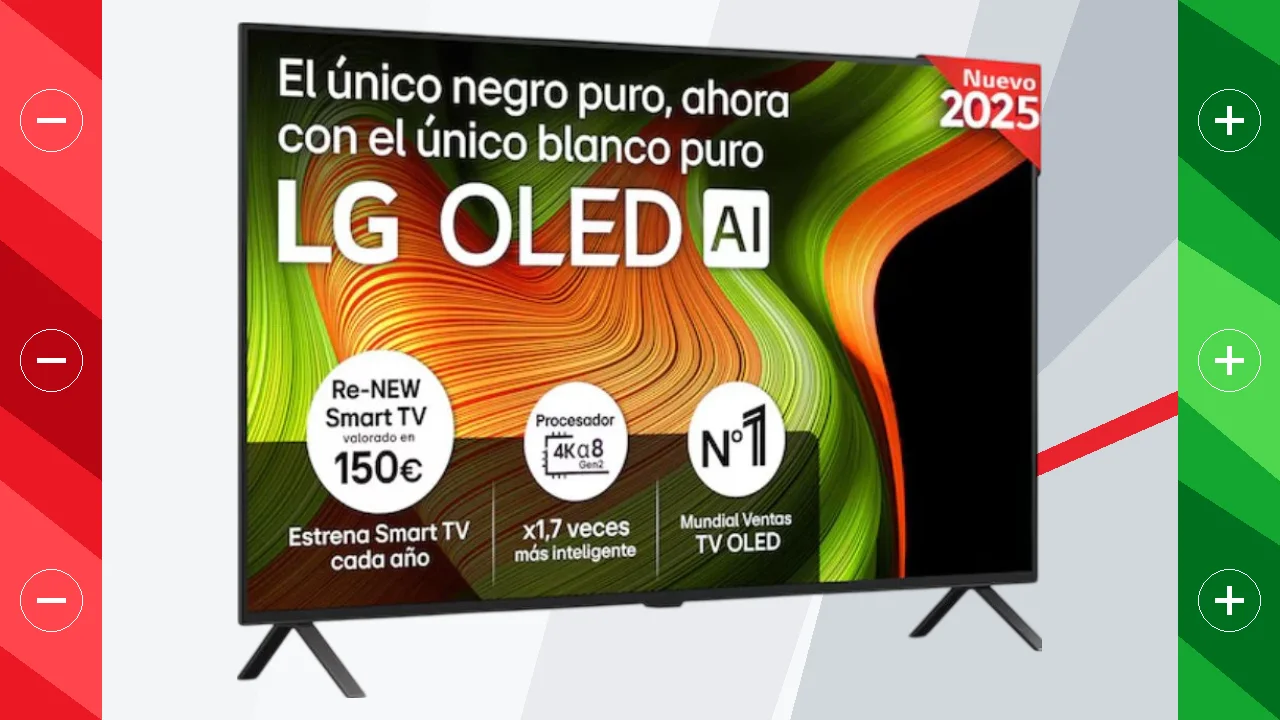 LG OLED55B56LA 55 4K UHD OLED Smart TV Negro