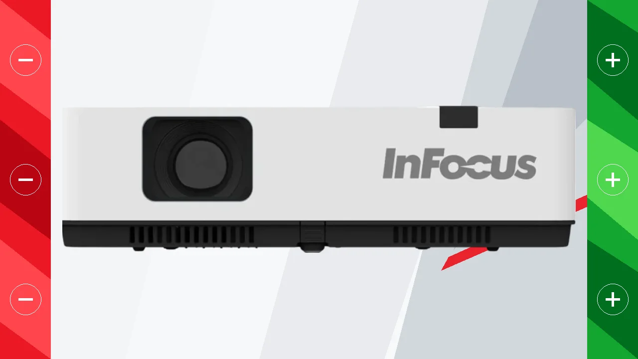 Proyector InFocus IN1036 WXGA 1280x800 5000Lúmenes ANSI 3LCD