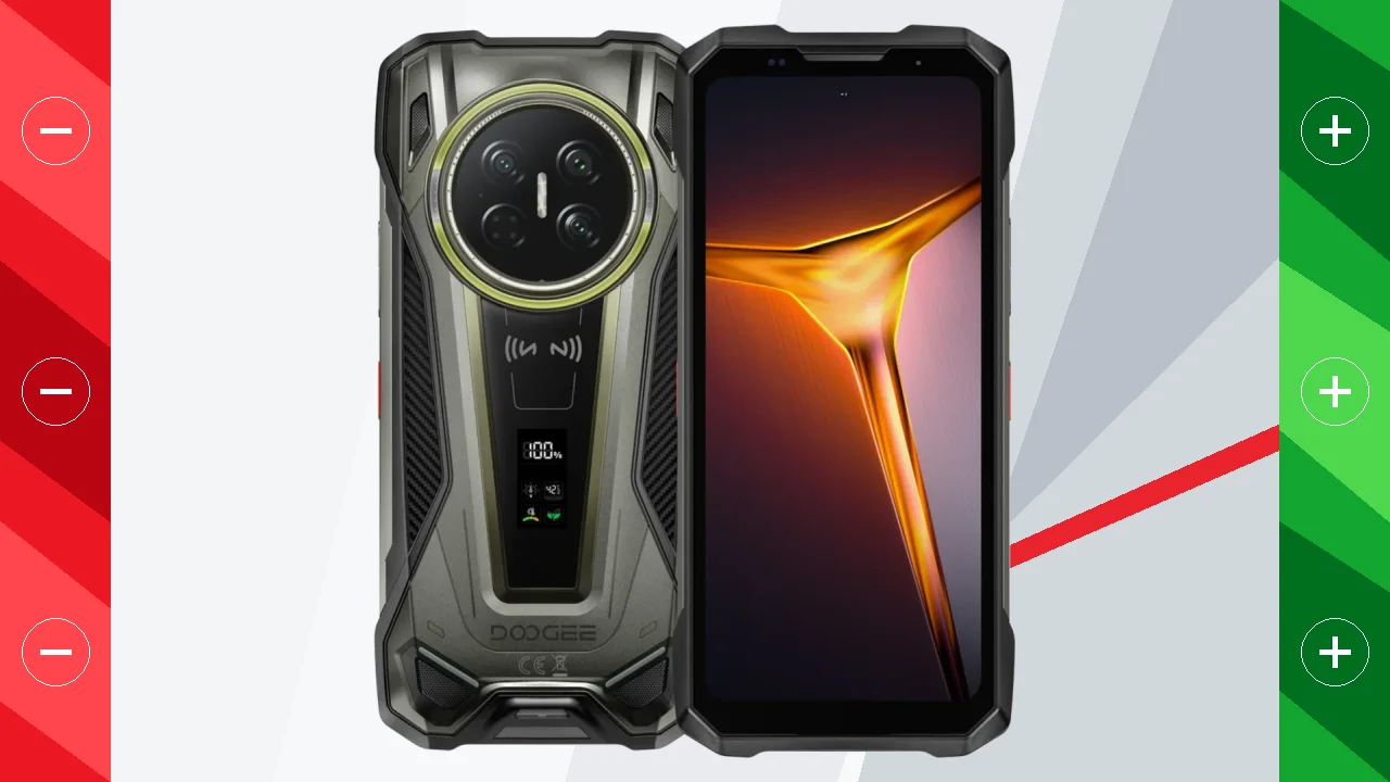 Doogee V Max 2 Pro 5G 1 TB Gris IP68 22000 mAh 16 GB