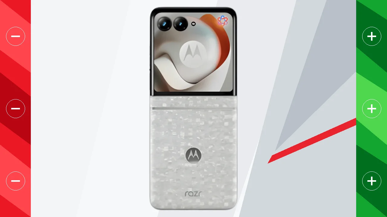 Motorola Razr 70 5G 256 GB Bright White Batería de 4800 mAh + 8 GB