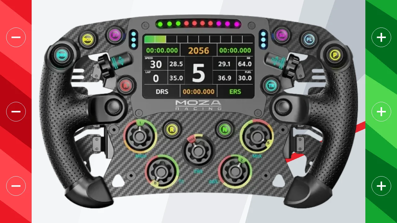 Volante Moza FSR2 Pantalla Táctil 4,3