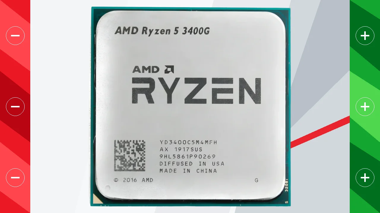 AMD Ryzen 5 3400G AM4 Tray 4 Núcleos