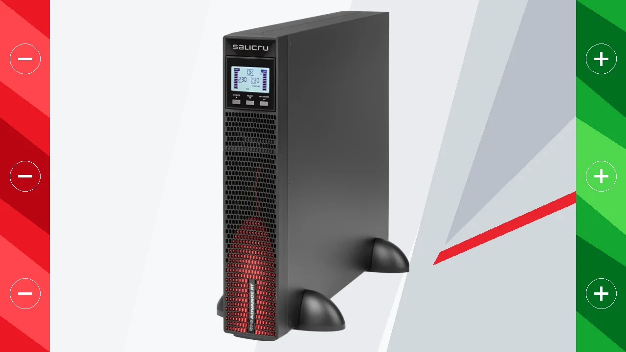 SAI Salicru SPS Advance RT2 3000VA Línea Interactiva 2700W Negro