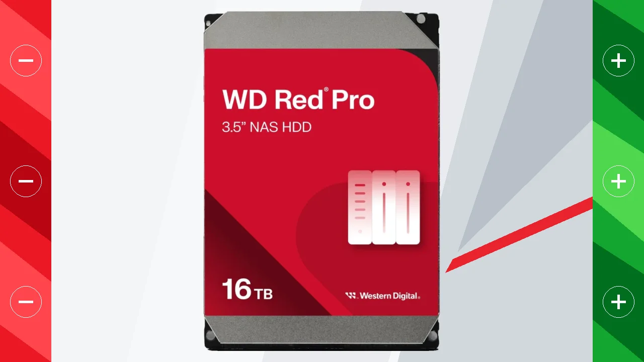 Disco duro WD Red Pro 16TB 3.5 pulgadas 7200RPM WD161KFGX