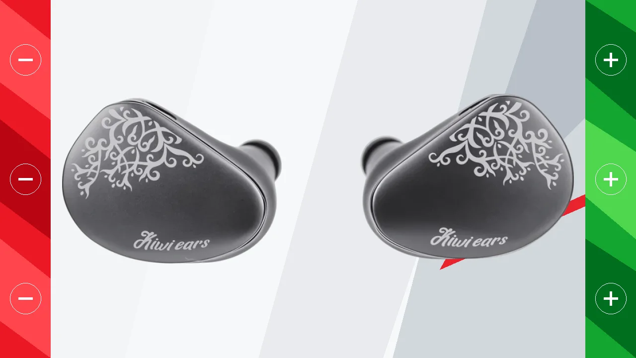 Auriculares IEM Kiwi Ears Cadenza II In-Ear Jack 3,5mm 10mm Titanio Gris