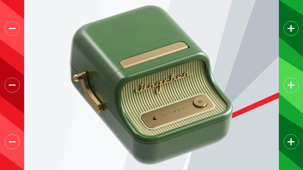 Impresora de Etiquetas Portátil Niimbot B21 Pro Térmica 300 ppp Verde Oscuro