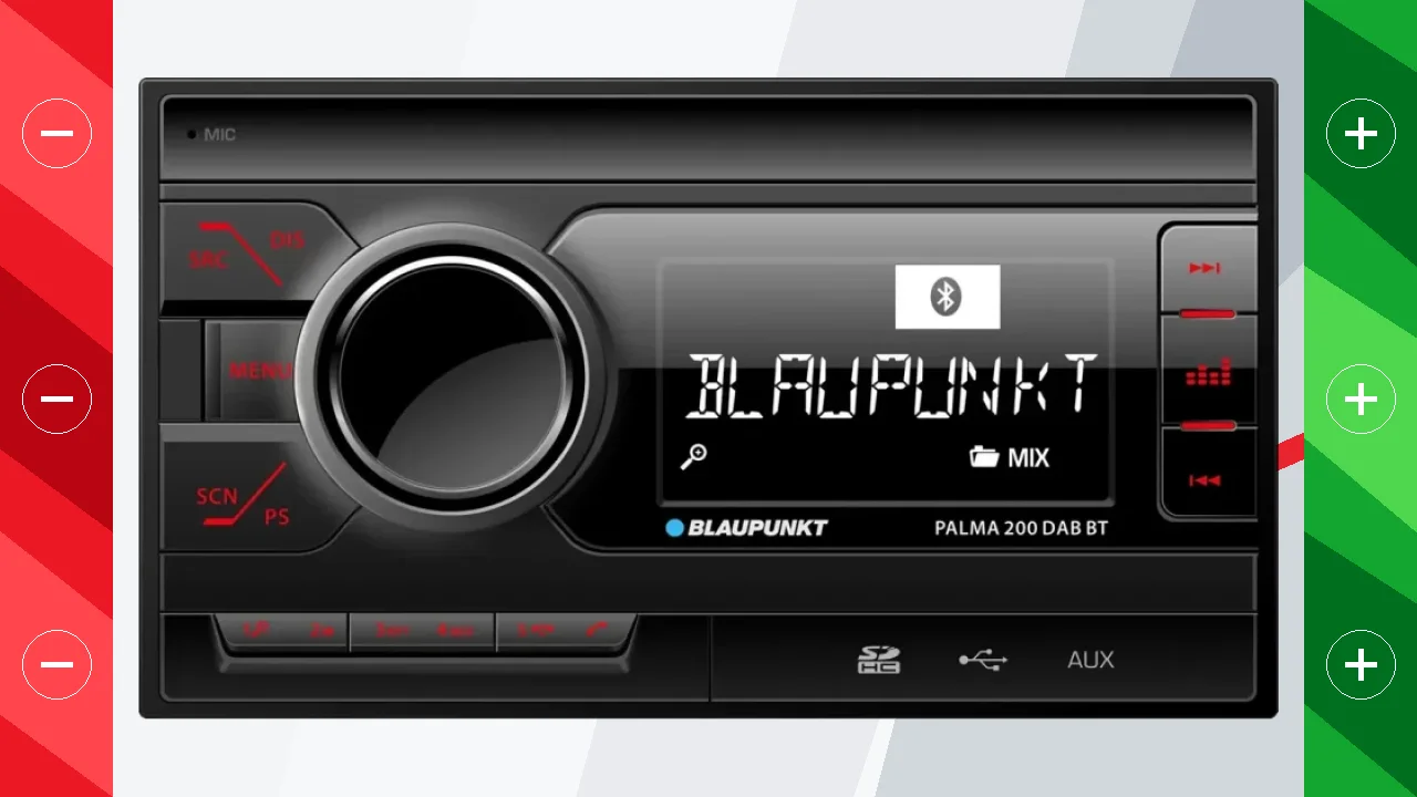 Autorradio Blaupunkt Palma 200 DAB BT Negro 2 DIN Bluetooth