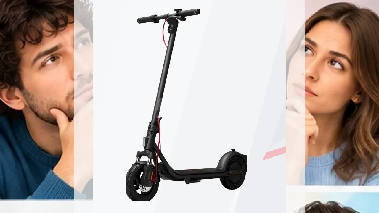 Patinete Eléctrico Segway Ninebot KickScooter F2 Pro E 450W 65km 20km/h 10 pulgadas Rojo