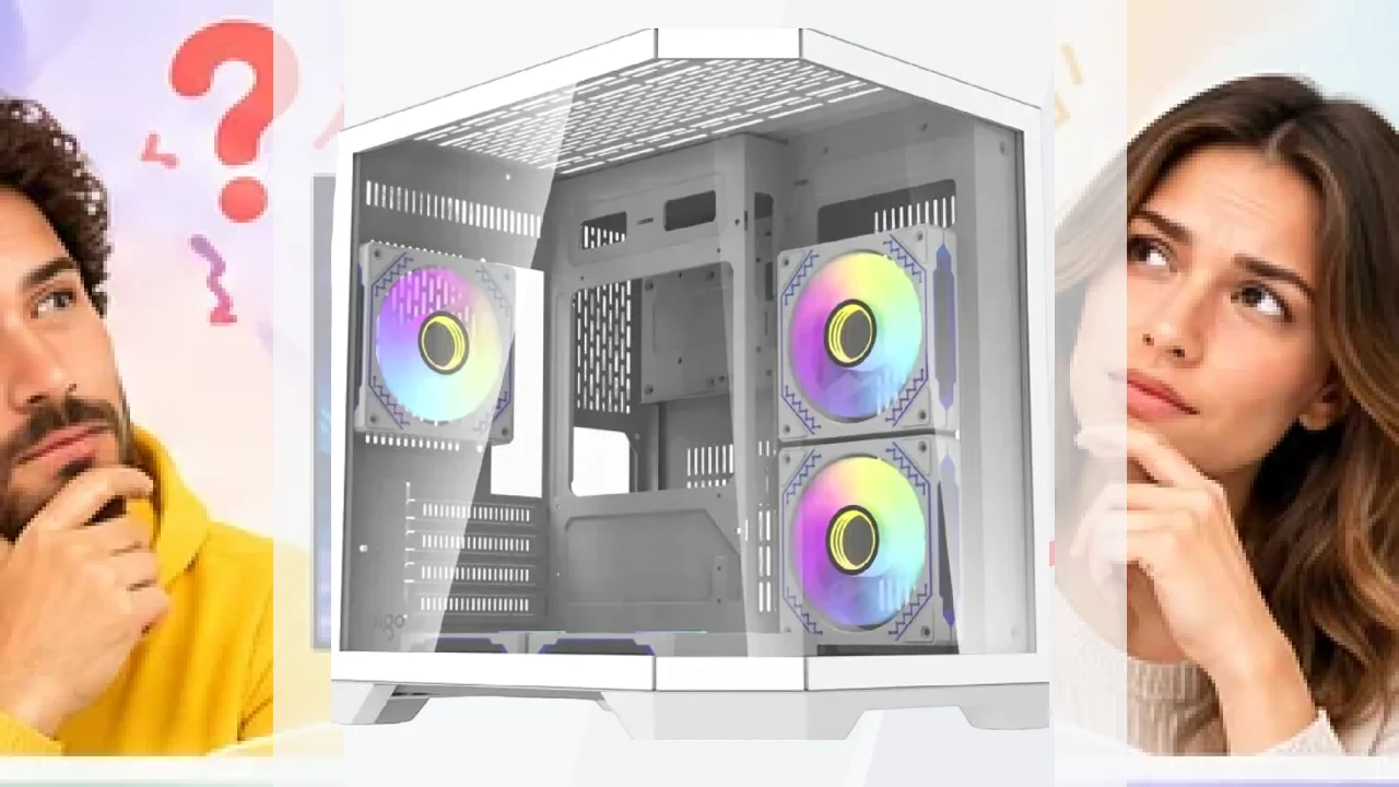 Caja PC Darkflash FT350 Mini Tower 3 Paneles Cristal Templado M-ATX / ITX Blanco