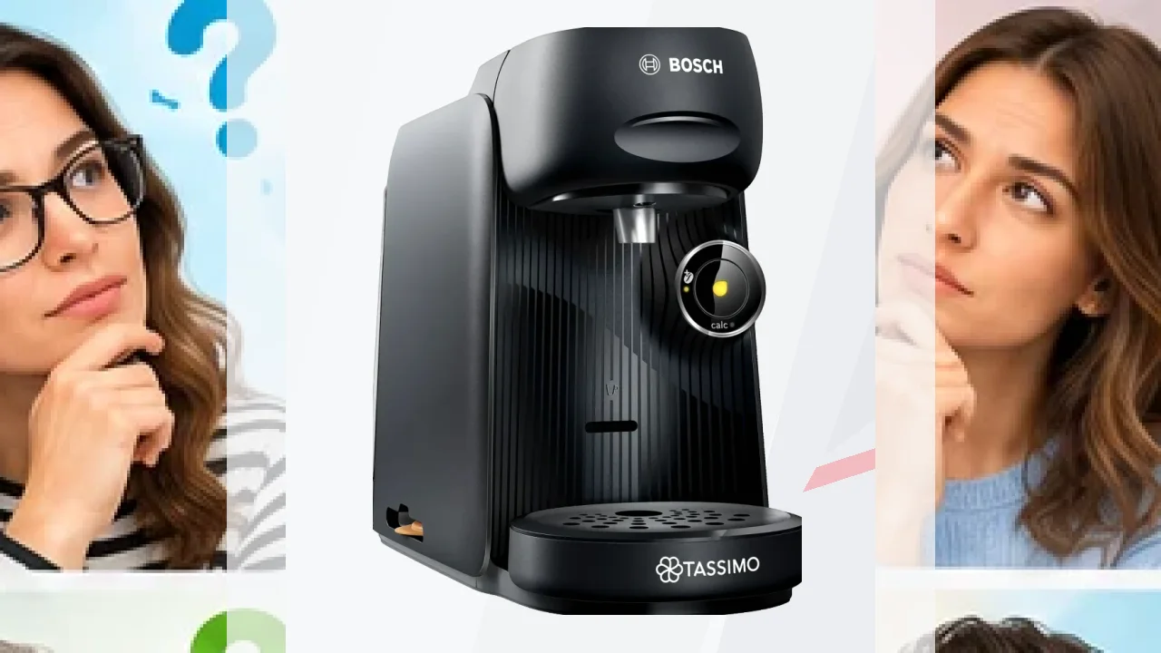 Cafetera de cápsulas Bosch Tassimo Finesse 0,7L T DISC 1400W Negro TAS162E