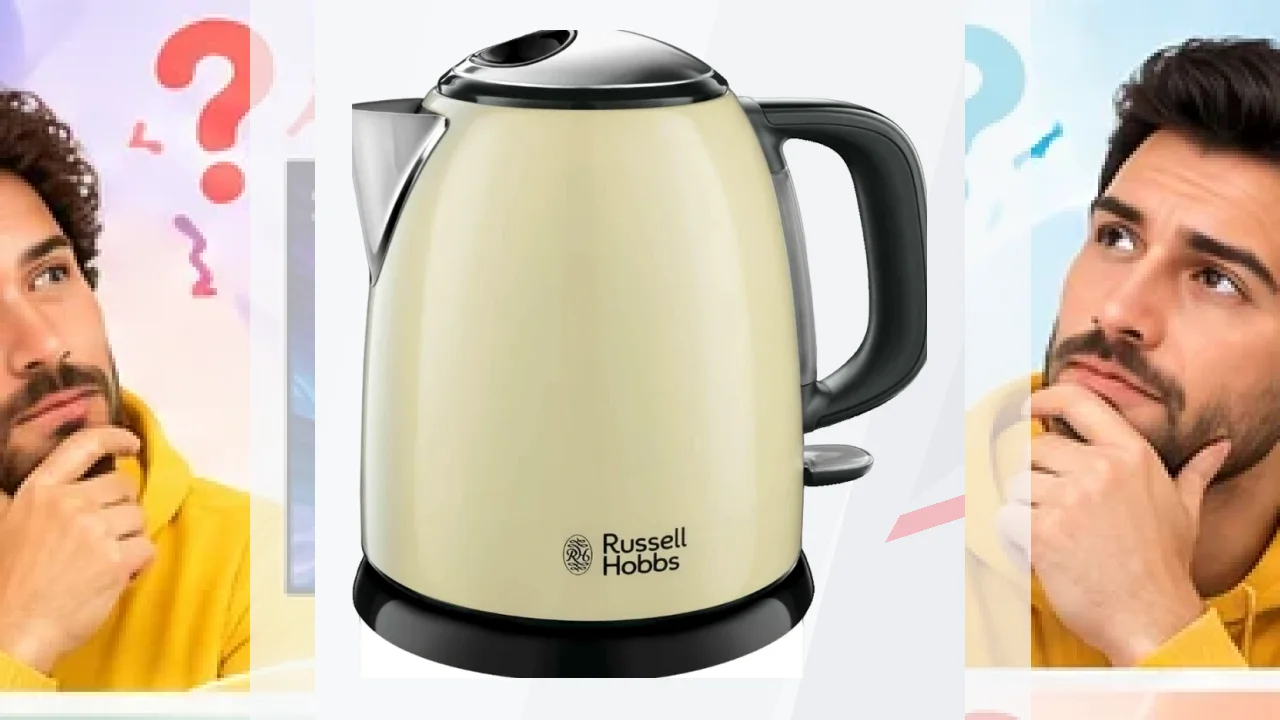 Hervidor eléctrico Russell Hobbs Colours Plus+ Mini 1L 2400W Crema 24994-70