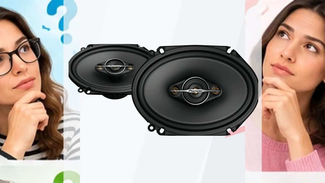 Altavoces para coche Pioneer 4 vías 80W RMS (350W máx) Negro TS-A6881F